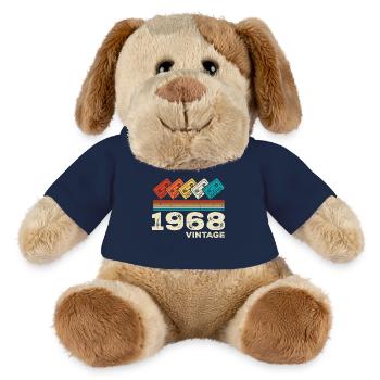 Legendary Since 1968 Vintage Retro Anniversary - MiniFeet® Dog Helge - french navy - Front