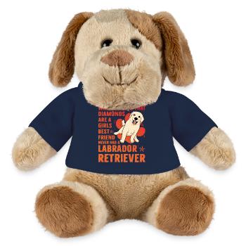 Labrador - MiniFeet® Hund Helge - French Navy - Vorne