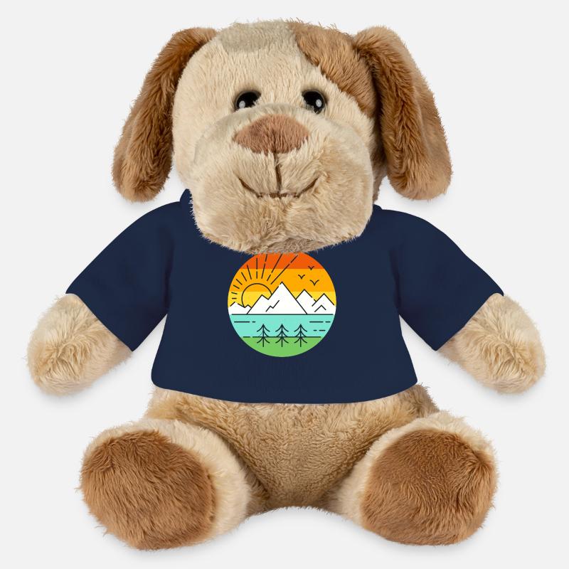 Landschaft Natur - MiniFeet® Hund Helge - French Navy