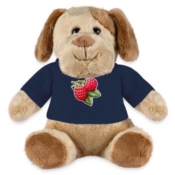 Himbeere Doppelfrucht - MiniFeet® Hund Helge - French Navy - Vorne