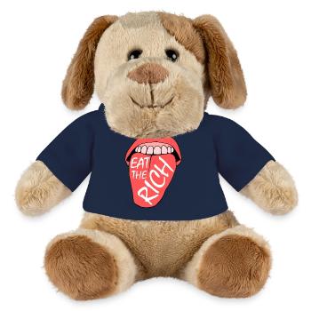 Eat the rich - MiniFeet® Hund Helge - French Navy - Vorne