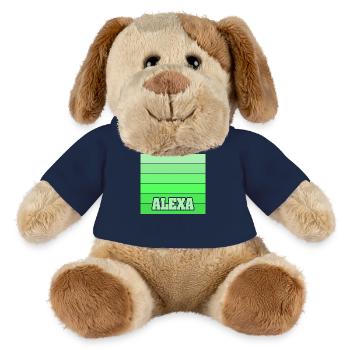 Tochter Alexa - MiniFeet® Hund Helge - French Navy - Vorne