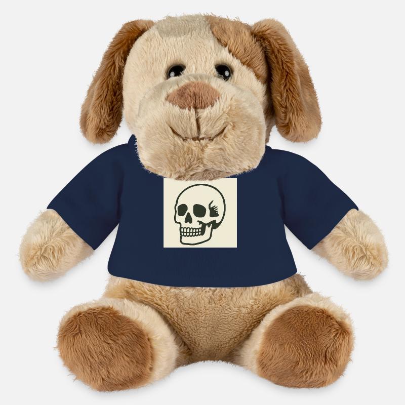 Schädel - MiniFeet® Hund Helge - French Navy