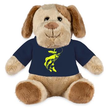 fisch, fisch, angeln, see, meer, angeln, fauna, exotisch - MiniFeet® Hund Helge - French Navy - Vorne
