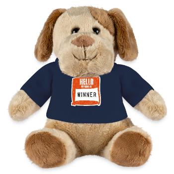Gewinner - Sieger - MiniFeet® Hund Helge - French Navy - Vorne