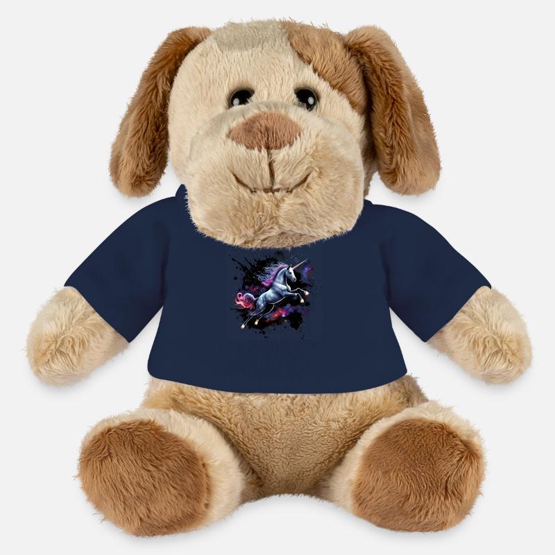 Einhorn im All - MiniFeet® Hund Helge - French Navy