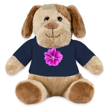 "Wilde Malve" - MiniFeet® Hund Helge - French Navy - Vorne
