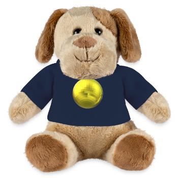 gelbe Kugel - MiniFeet® Hund Helge - French Navy - Vorne