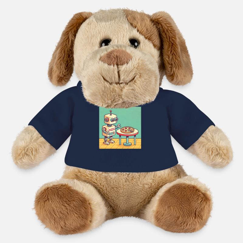 Pizza Bot - MiniFeet® Dog Helge - french navy