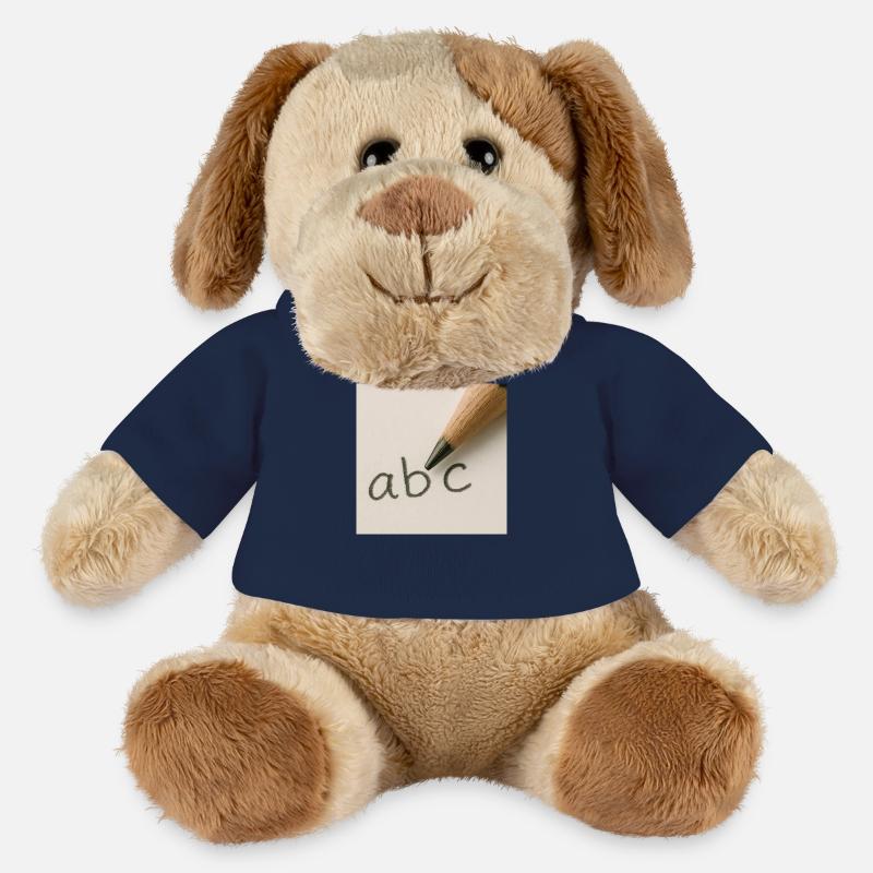 Writing - MiniFeet® Dog Helge - french navy