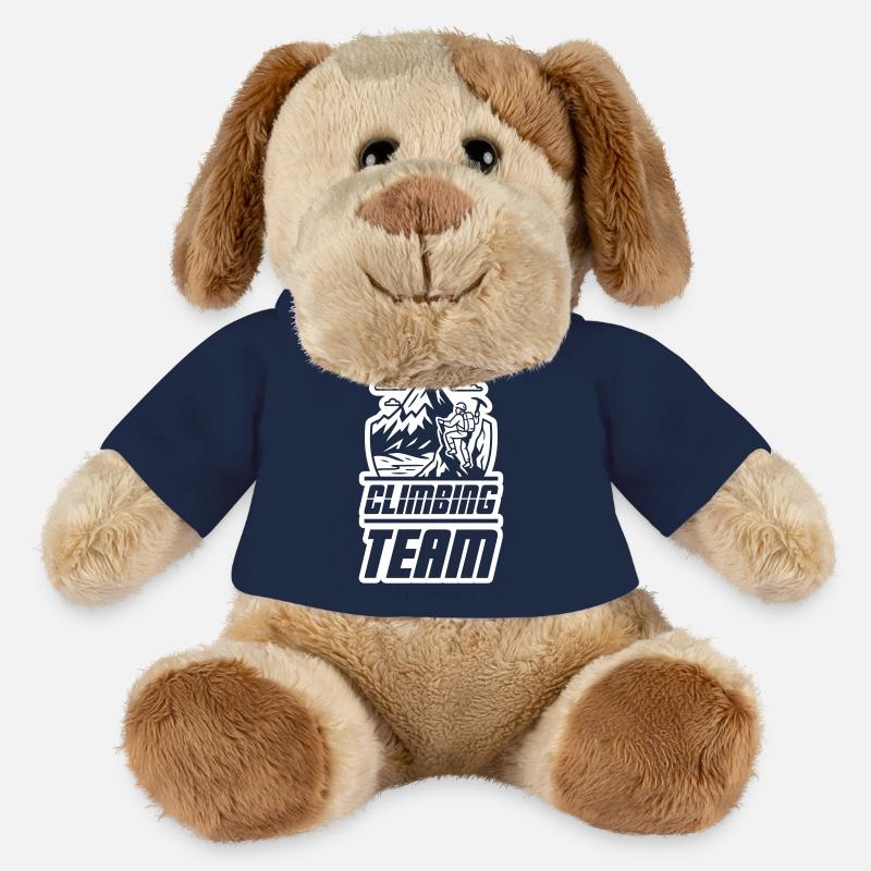 Alpinisme en équipe Escalade - Chien en peluche Helge MiniFeet® - bleu marine