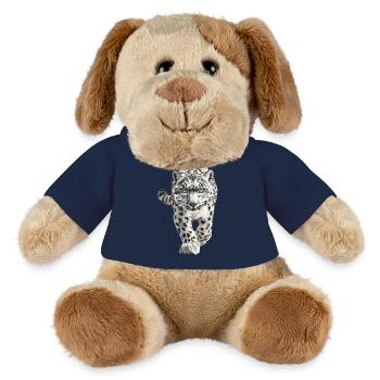 Schneeleopard - MiniFeet® Hund Helge - French Navy - Vorne