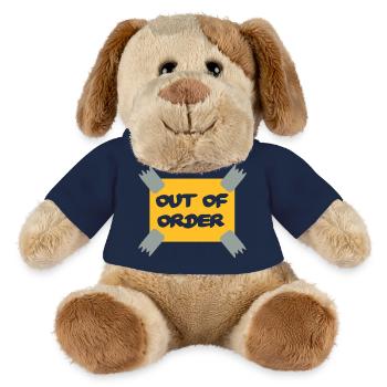 Out of order - Office - MiniFeet® Dog Helge - french navy - Front