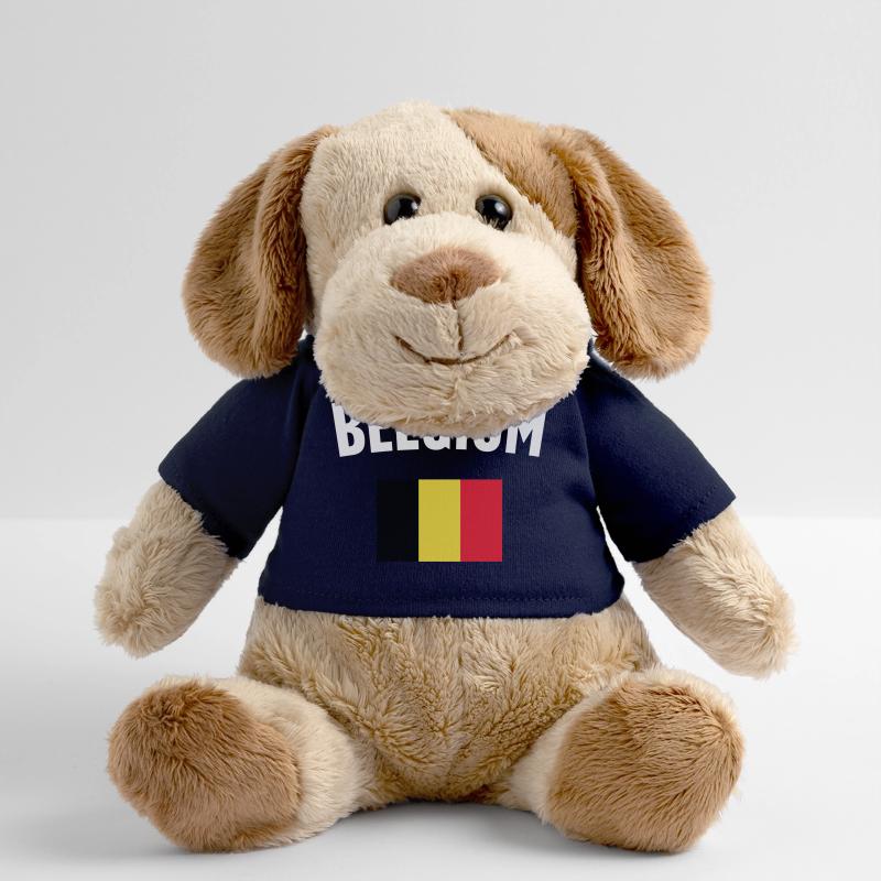 Drapeau de la Belgique Chien en peluche Helge MiniFeet®