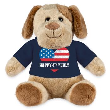 Happy 4th of July - MiniFeet® Dog Helge - french navy - Front