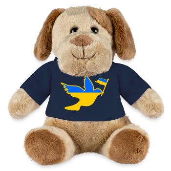 Ukraine - MiniFeet® Hund Helge - French Navy - Vorne