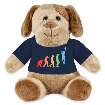 Joueurs de basket-ball Evolution Basketball - Chien en peluche Helge MiniFeet® - bleu marine - Devant