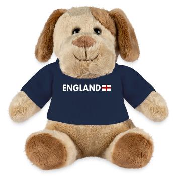angleterre - Chien en peluche Helge MiniFeet® - bleu marine - Devant