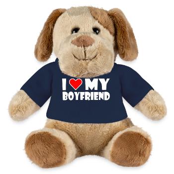I love my boyfriend - MiniFeet® Hund Helge - French Navy - Vorne