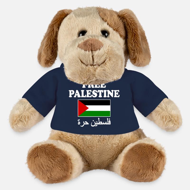 Free palestine - MiniFeet® Dog Helge - french navy