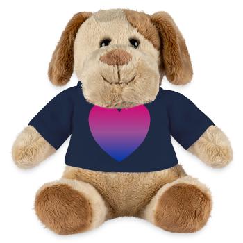 Bi-Herz - MiniFeet® Hund Helge - French Navy - Vorne