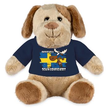 Schwedifiziert - Schweden - MiniFeet® Hund Helge - French Navy - Vorne