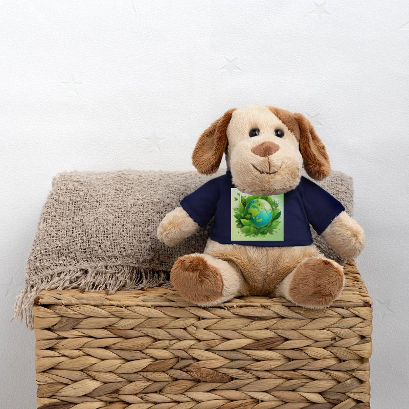 Planète verte Chien en peluche Helge MiniFeet®