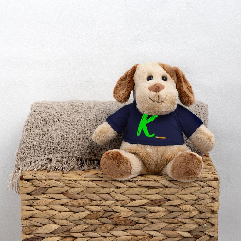 morceau vert k Chien en peluche Helge MiniFeet®