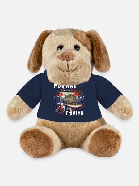 Norway Fishing - Norwegen Angeln - MiniFeet® Dog Helge - french navy