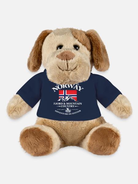 Norway - Fjord and Mountain Country - MiniFeet® Hund Helge - French Navy