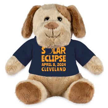 Sonnenfinsternis 2024 Cleveland Ohio - MiniFeet® Hund Helge - French Navy - Vorne