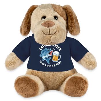 Catfish and beer, That's why I'm here - MiniFeet® Dog Helge - french navy - Front