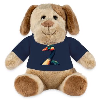 Oie Dessin Animé Personnage Animal Coloré Animal De Compagnie - Chien en peluche Helge MiniFeet® - bleu marine - Devant