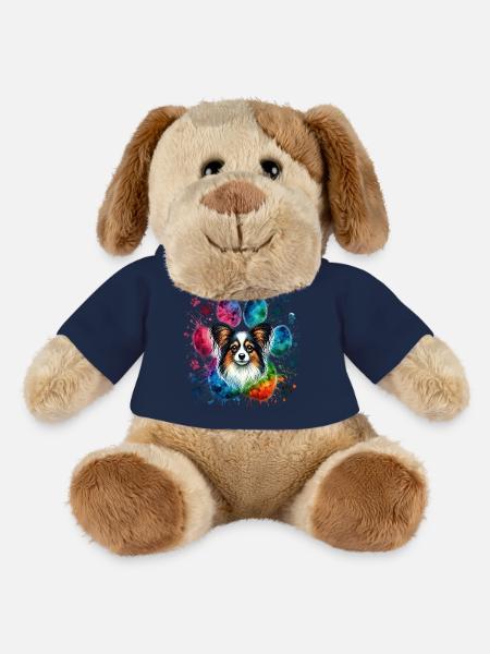 Papillon Art - MiniFeet® Hund Helge - French Navy