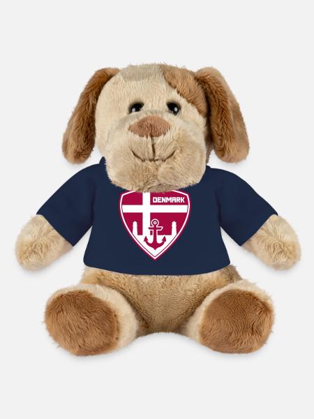 Denmark - Denmark - Dänemark - Wappen - MiniFeet® Hund Helge - French Navy