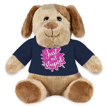 Just act stupid - MiniFeet® Dog Helge - french navy - Front
