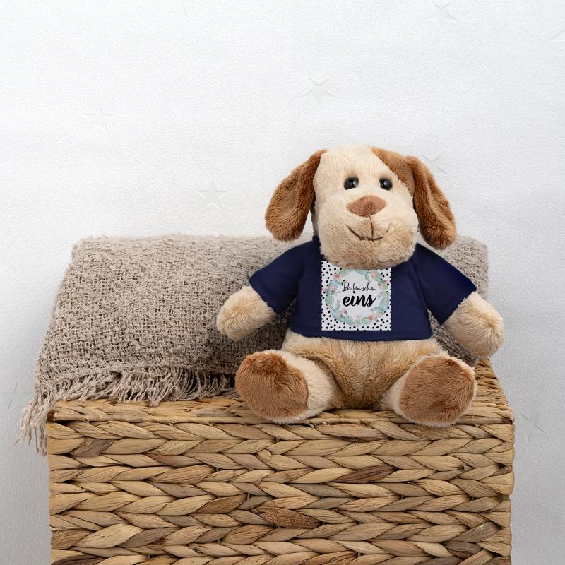 1. Geburtstag, erster, eins, Kaktus MiniFeet® Hund Helge