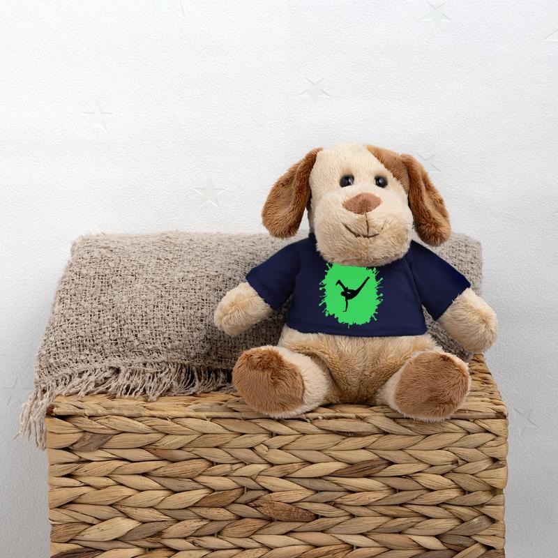 Breakdance éclaboussures Chien en peluche Helge MiniFeet®