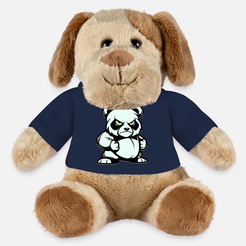 pandabär comic - MiniFeet® Hund Helge - French Navy