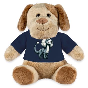 Bizarre Dino-Trex-Poodle-Fusion Mythical Creatures - MiniFeet® Dog Helge - french navy - Front