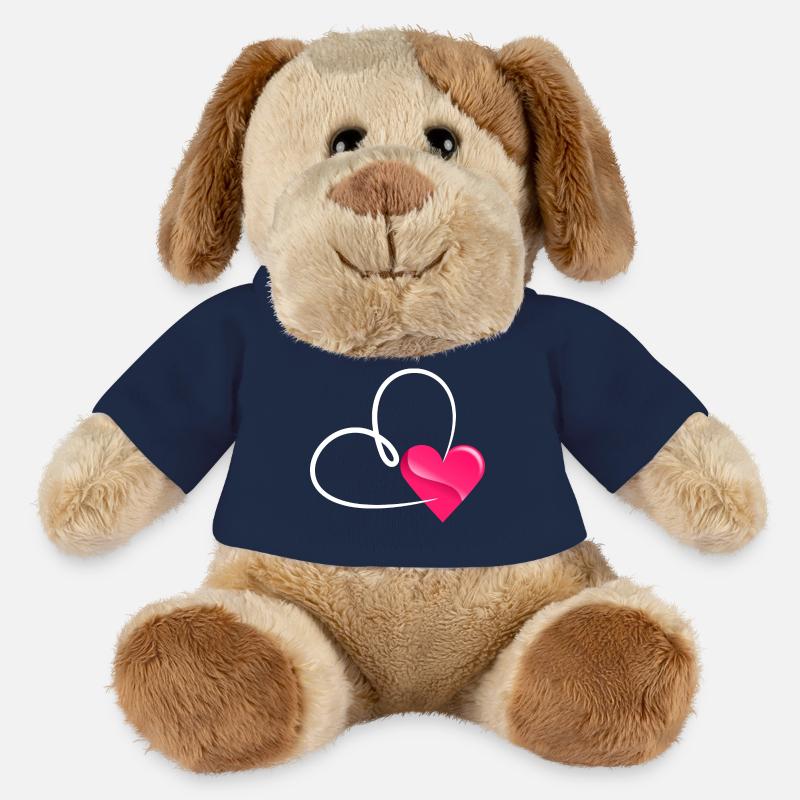 Heart - MiniFeet® Dog Helge - french navy