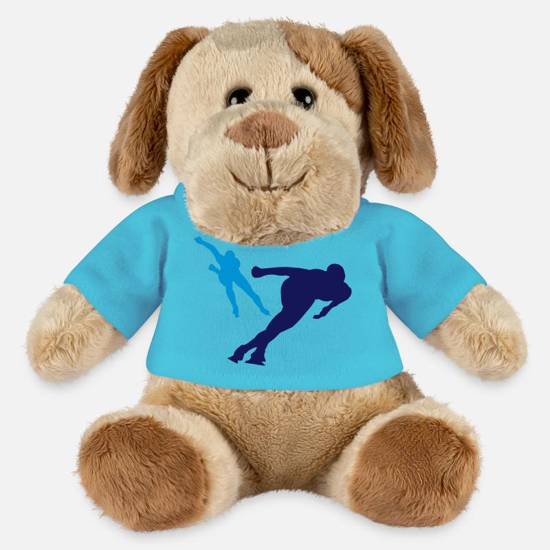 Ice Skater 2C - MiniFeet® Hund Helge - Atollblau