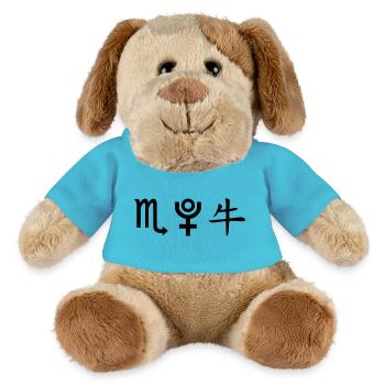 skorpion pluto ochse - MiniFeet® Hund Helge - Atollblau - Vorne