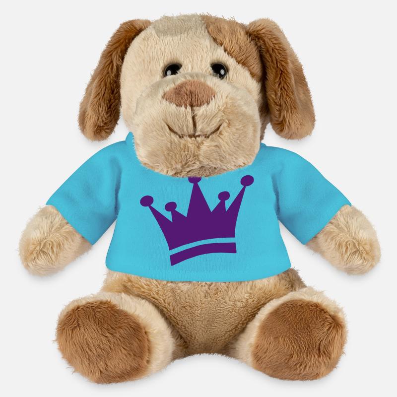 krone - MiniFeet® Hund Helge - Atollblau