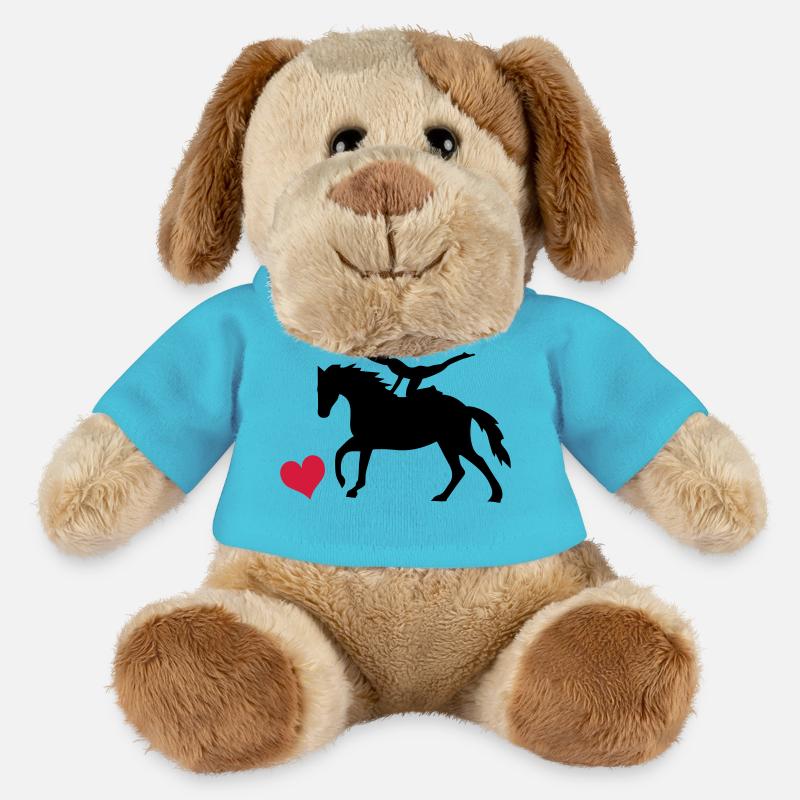 Voltigieren - MiniFeet® Hund Helge - Atollblau
