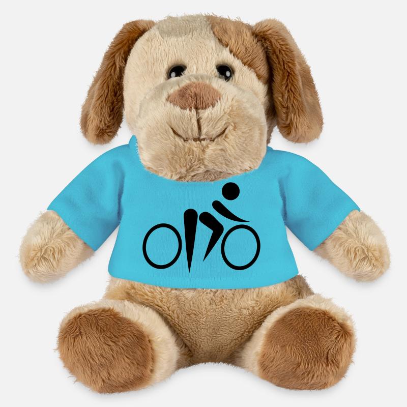 Radfahren - MiniFeet® Hund Helge - Atollblau