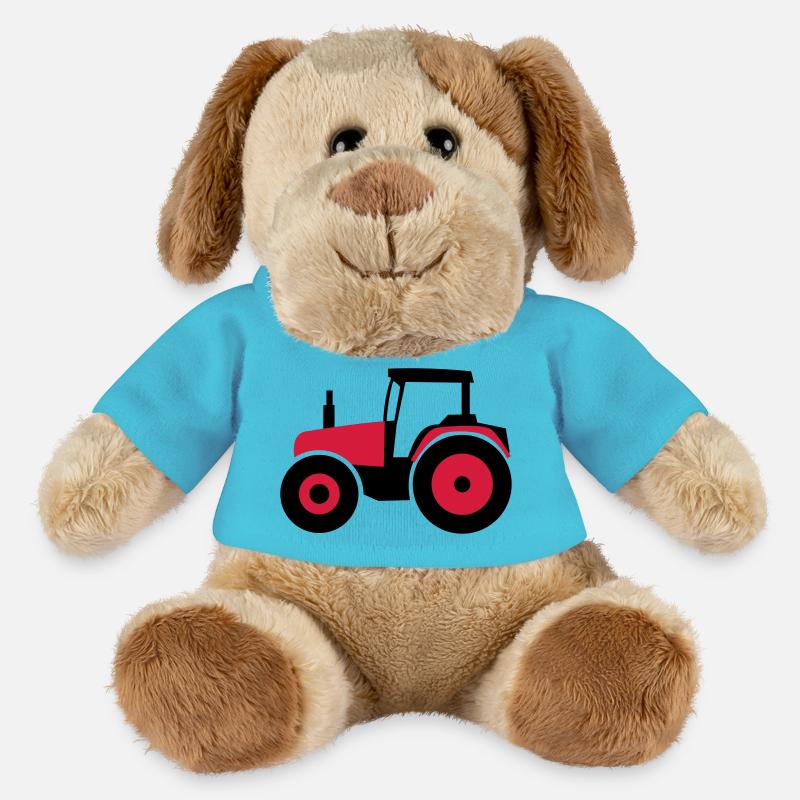 Traktor | Tractor - MiniFeet® Hund Helge - Atollblau