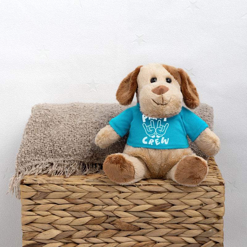 Fête Crew Main Drôle Chien en peluche Helge MiniFeet®