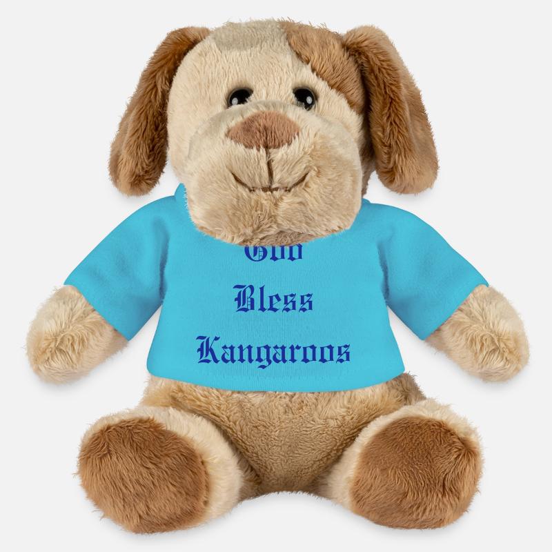 GodBlessKangaroos - MiniFeet® Dog Helge - atoll blue