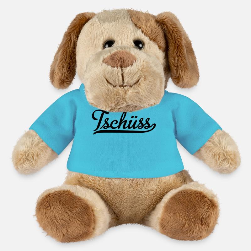 tschüss - MiniFeet® Hund Helge - Atollblau